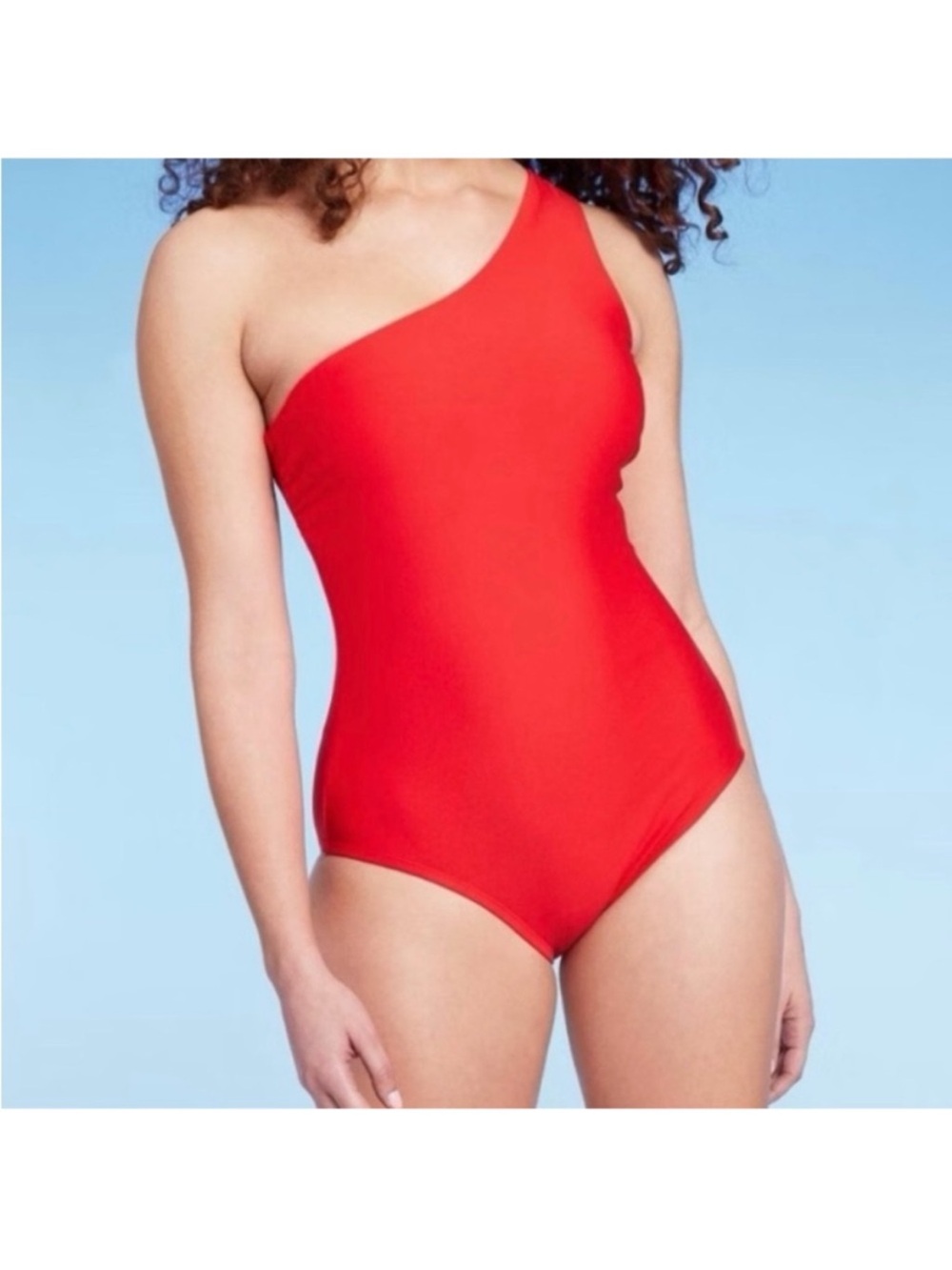 🆕- Kona Sol Women's One Shoulder One
Piece Swimsuit with Tummy Control